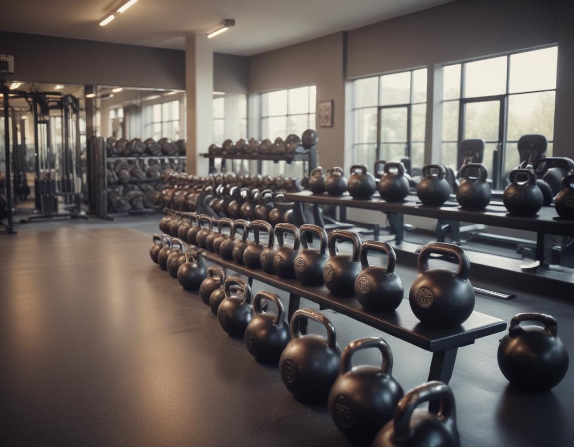 Man and woman tracking fitness goals on a tablet during light stretching