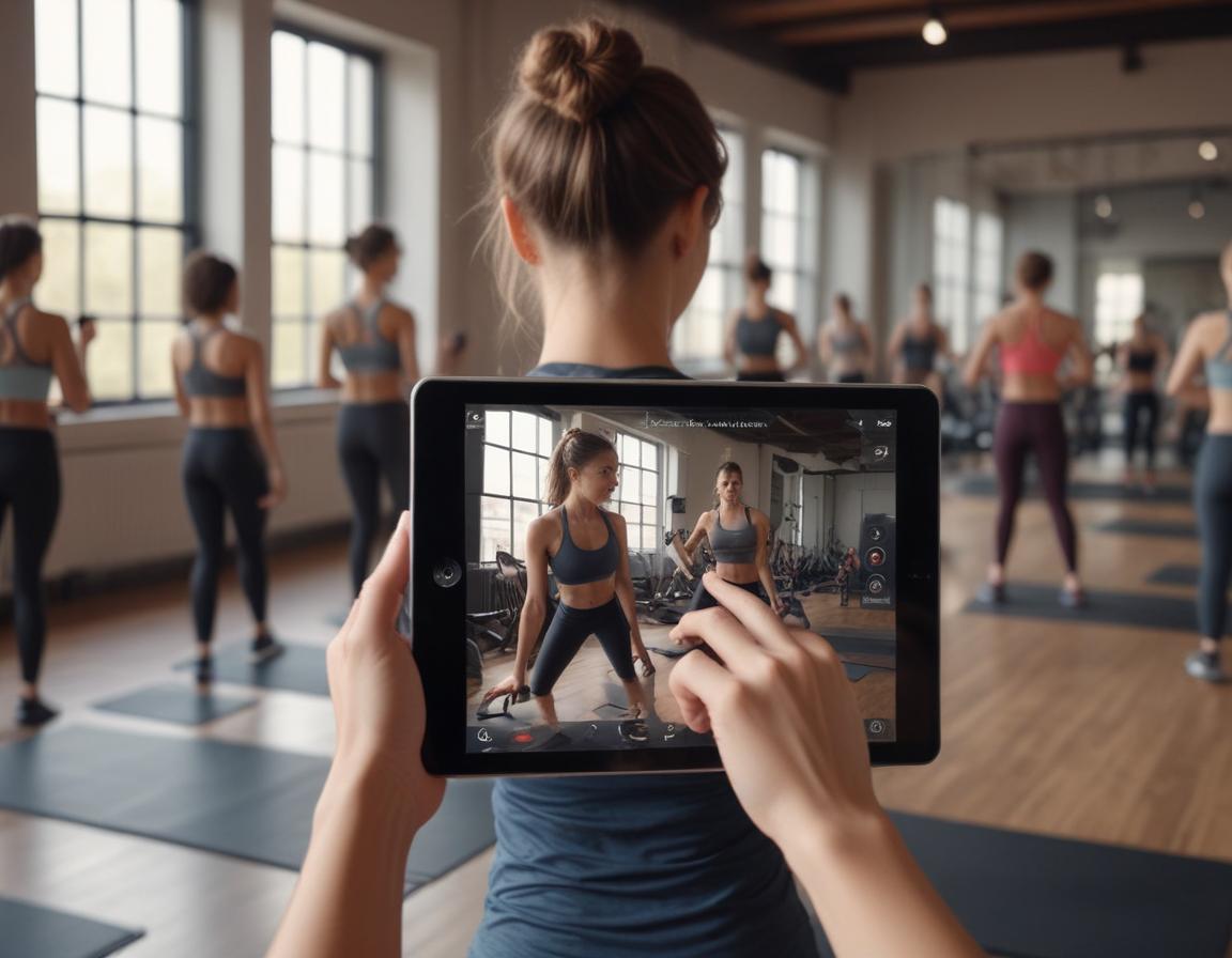 Advanced wearable fitness tracker with live metrics on smartphone