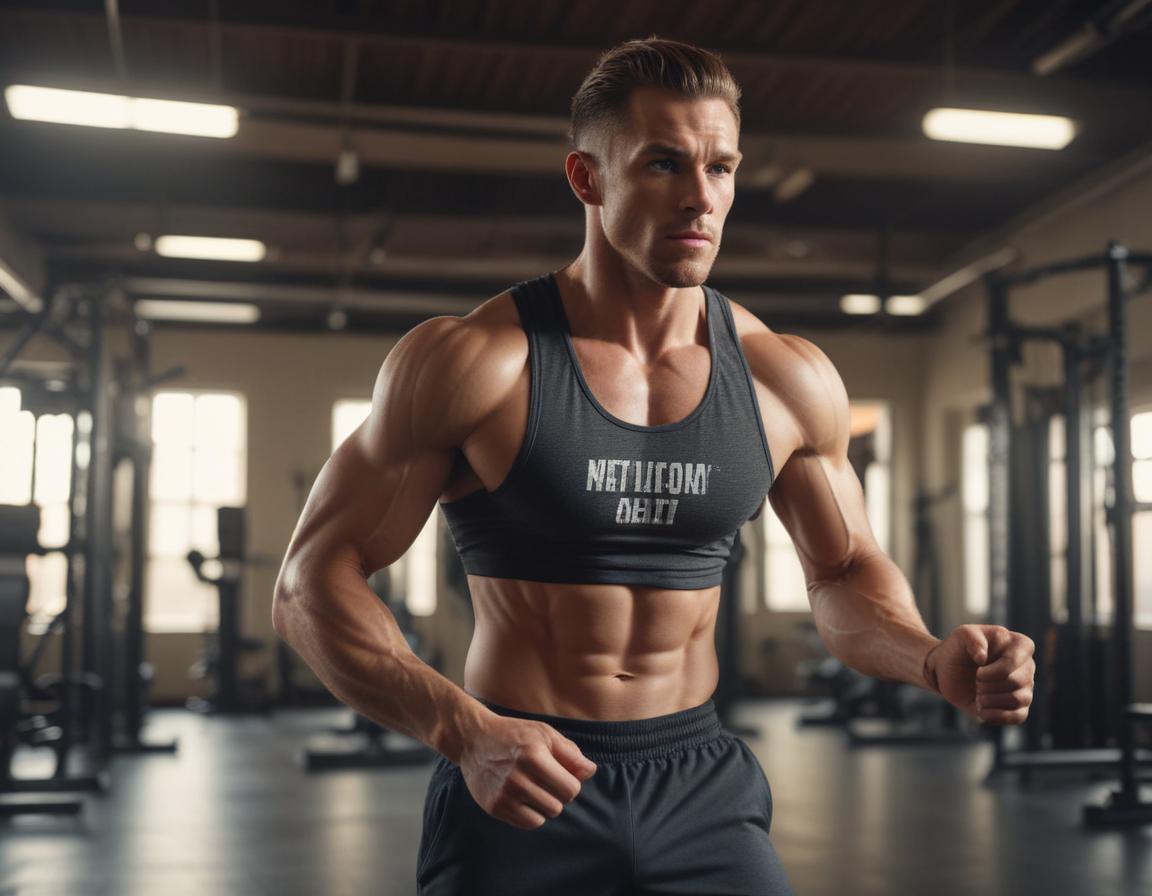 Group fitness class with a high-energy instructor