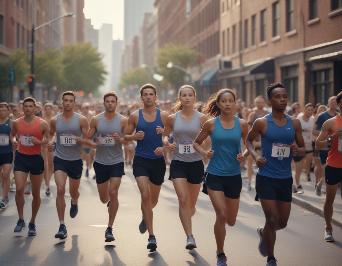 An energetic CrossFit class lifting weights and cheering for each other in a modern, brightly lit gym setting.