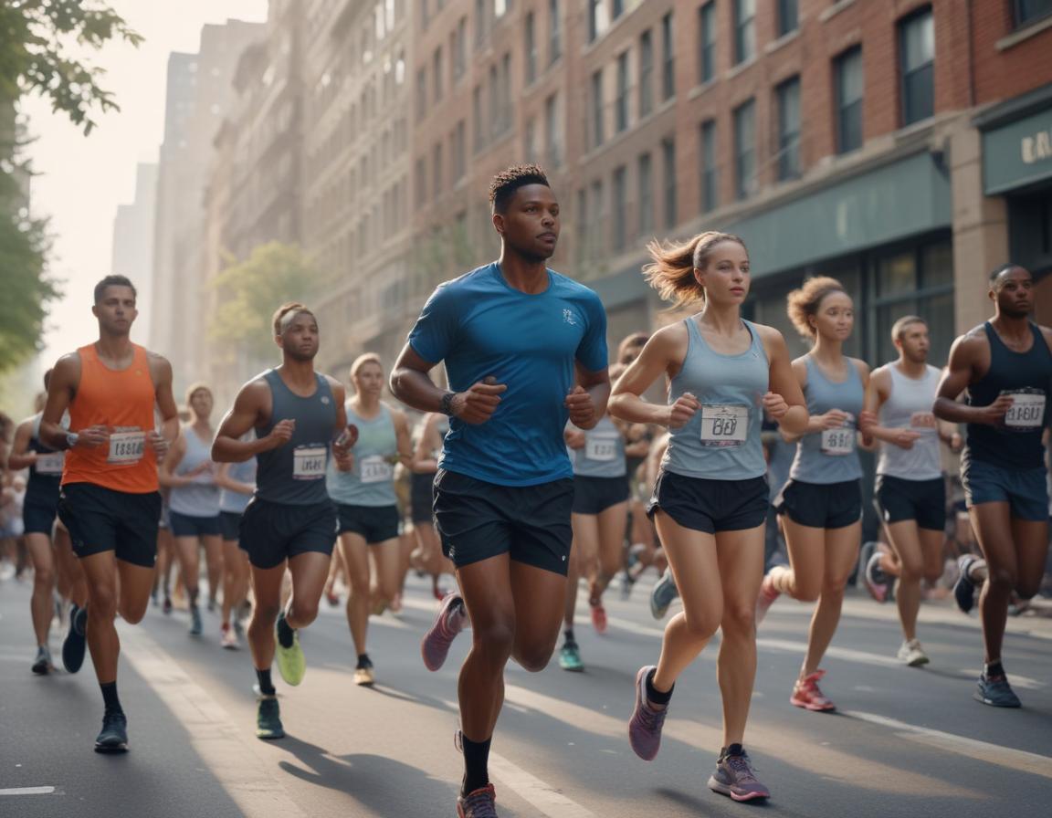 A mix-gender and culturally diverse fitness workshop, participants joyfully fist-bumping upon completing a challenge together.