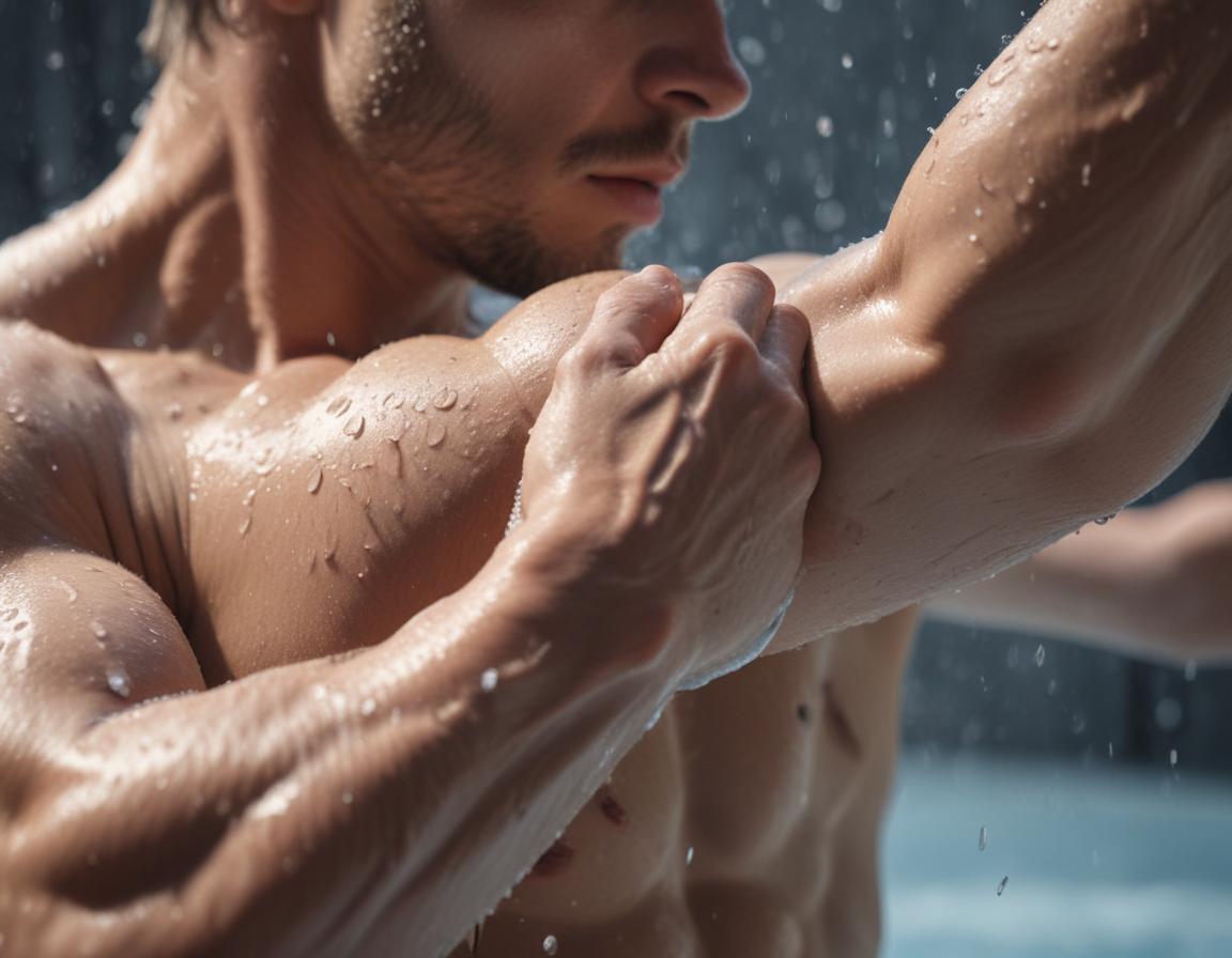 A sauna next to a cold plunge pool, showcasing contrast therapy